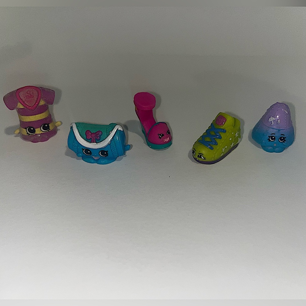RARE Season 2 Shopkins: Fashion Spree Exclusives • 5 Shopkins